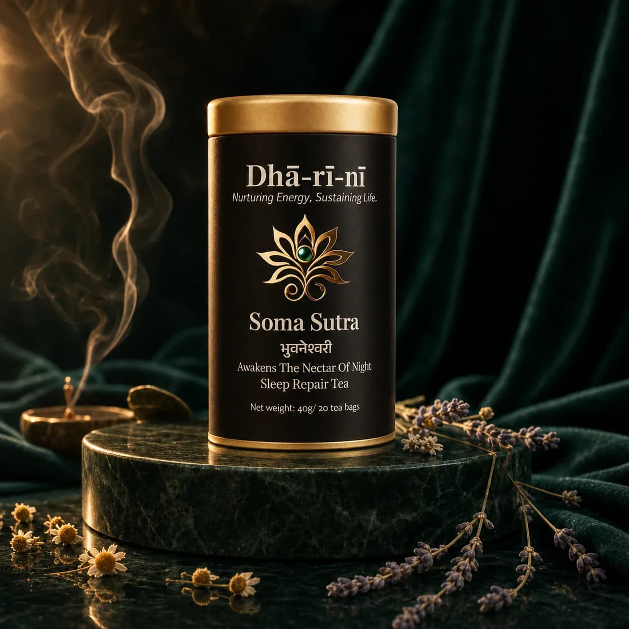 Soma Sutra Sleep Restore ritual tea tin